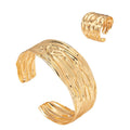 elegant golden bangle